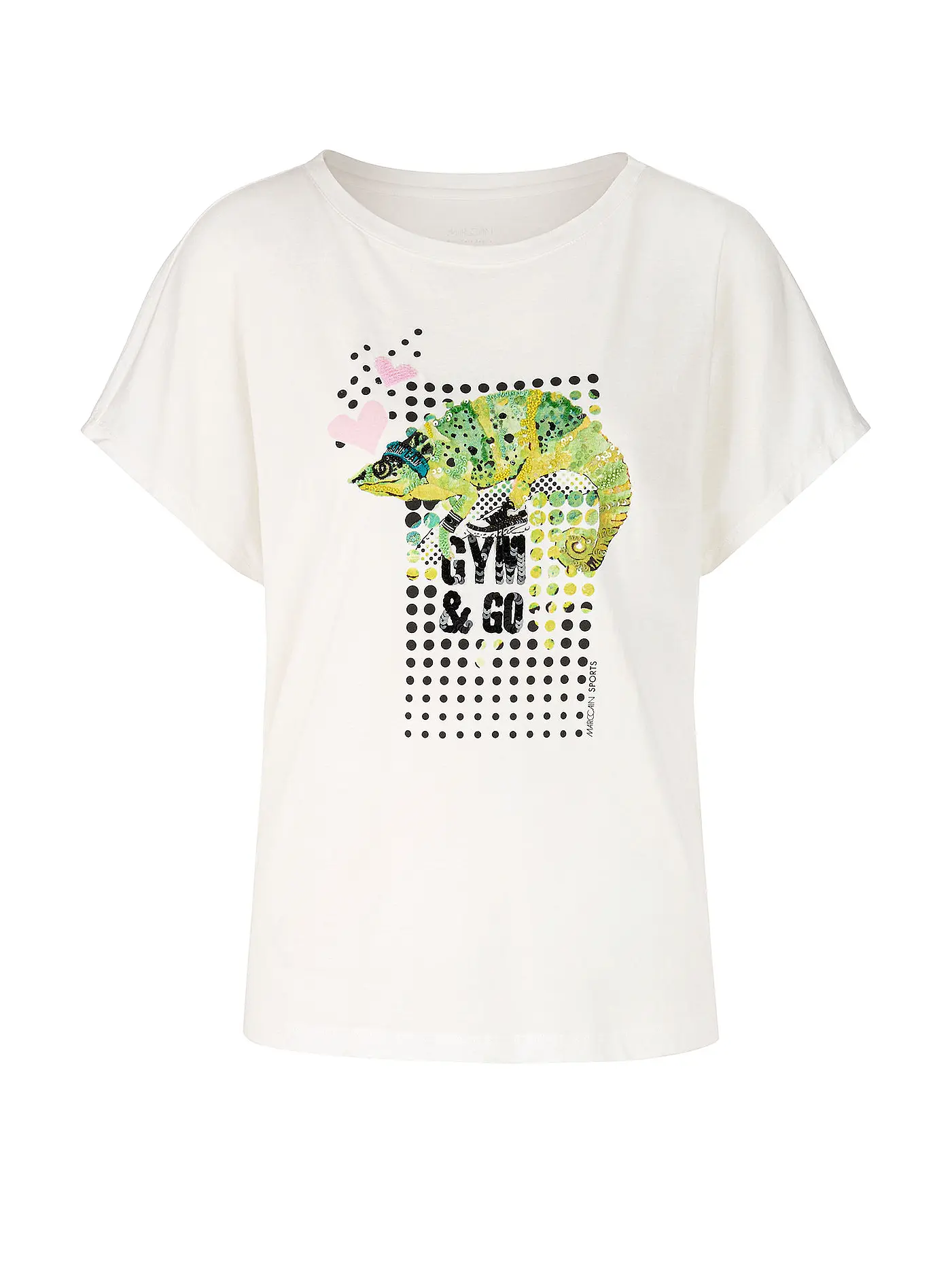 MARC CAIN | T-Shirt | weiss