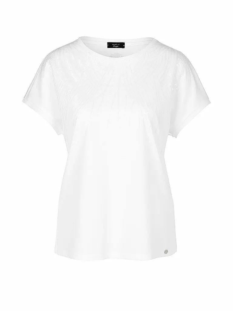 MARC CAIN | T-Shirt | weiss