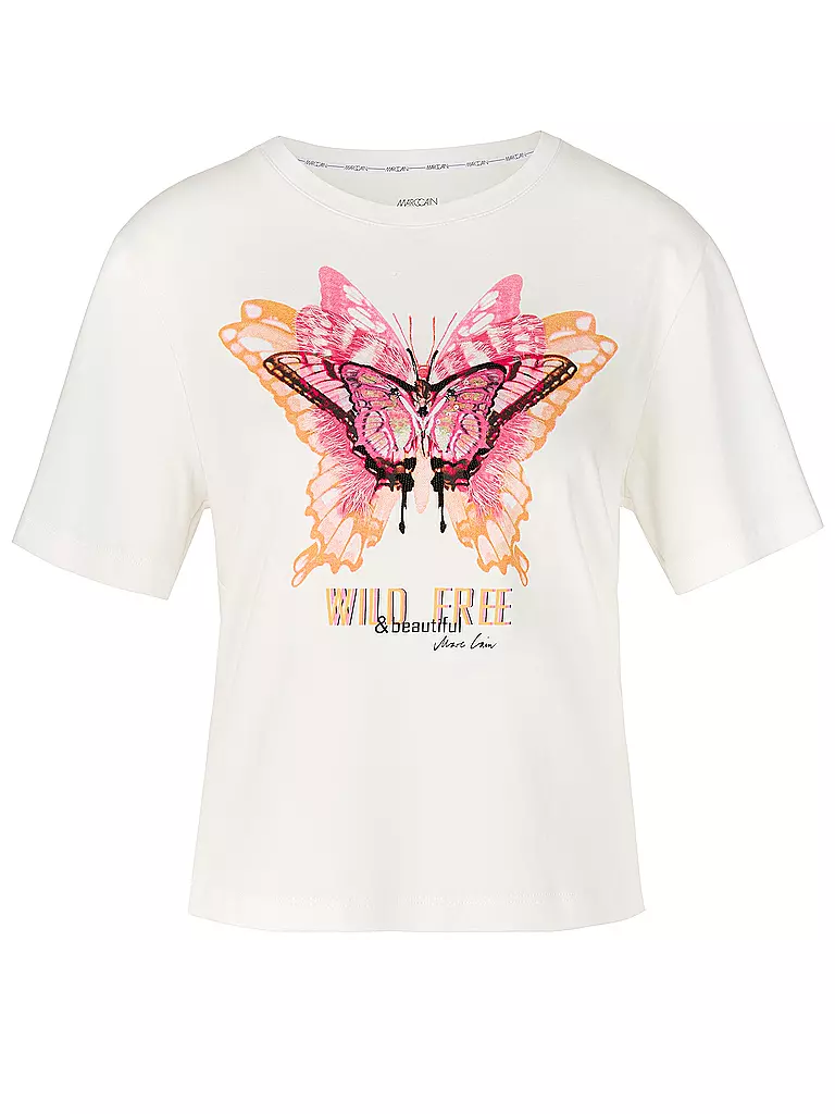 MARC CAIN | T-Shirt | weiss