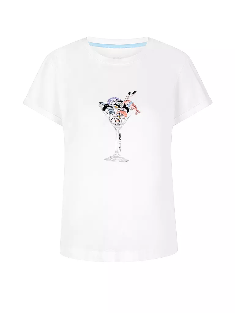 MARC CAIN | T-Shirt | weiss