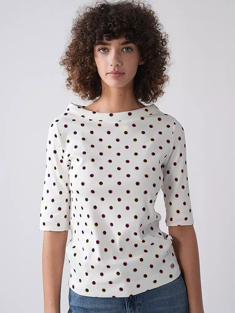 MARC CAIN | T-Shirt | weiss