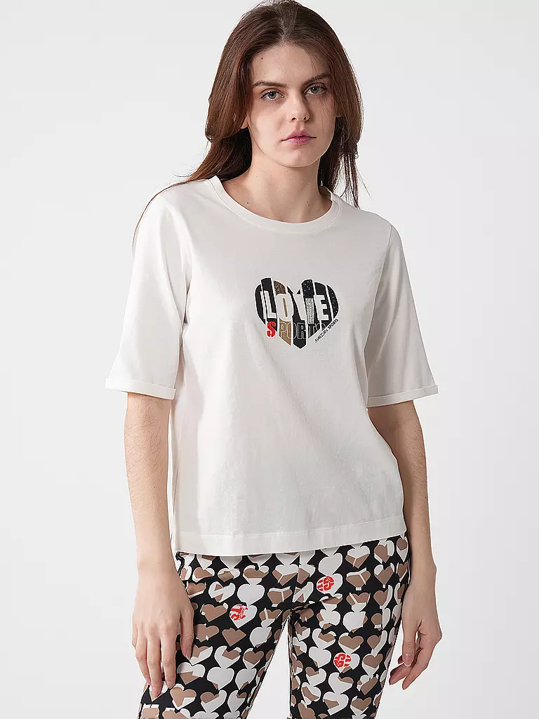MARC CAIN | T-Shirt | weiss