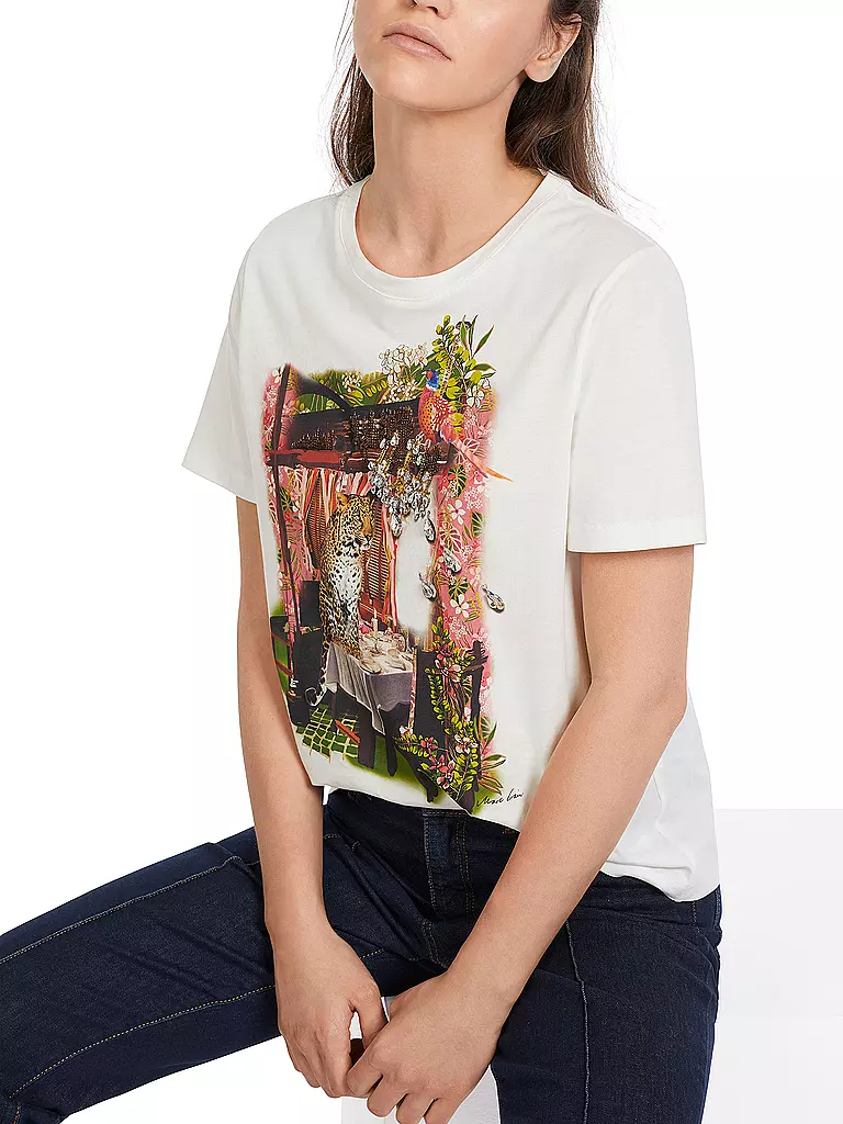 MARC CAIN | T-Shirt | creme