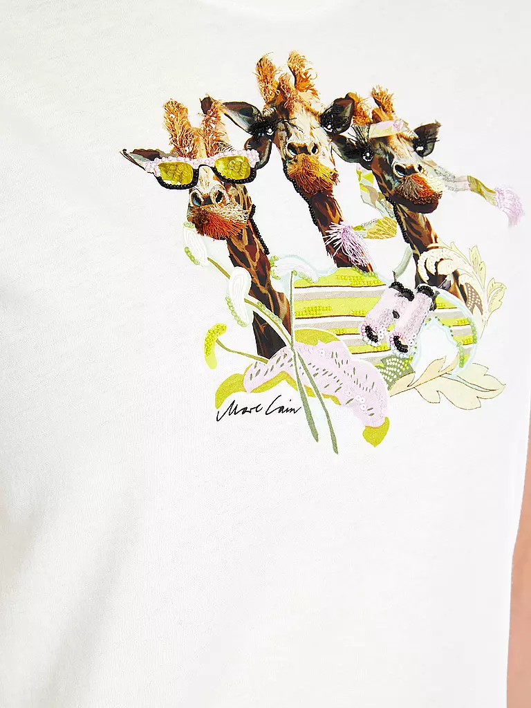 MARC CAIN | T-Shirt | weiss