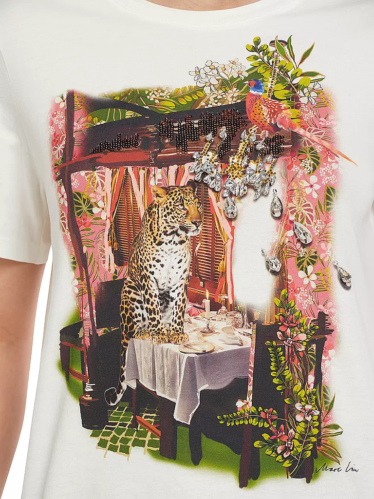 MARC CAIN | T-Shirt | creme