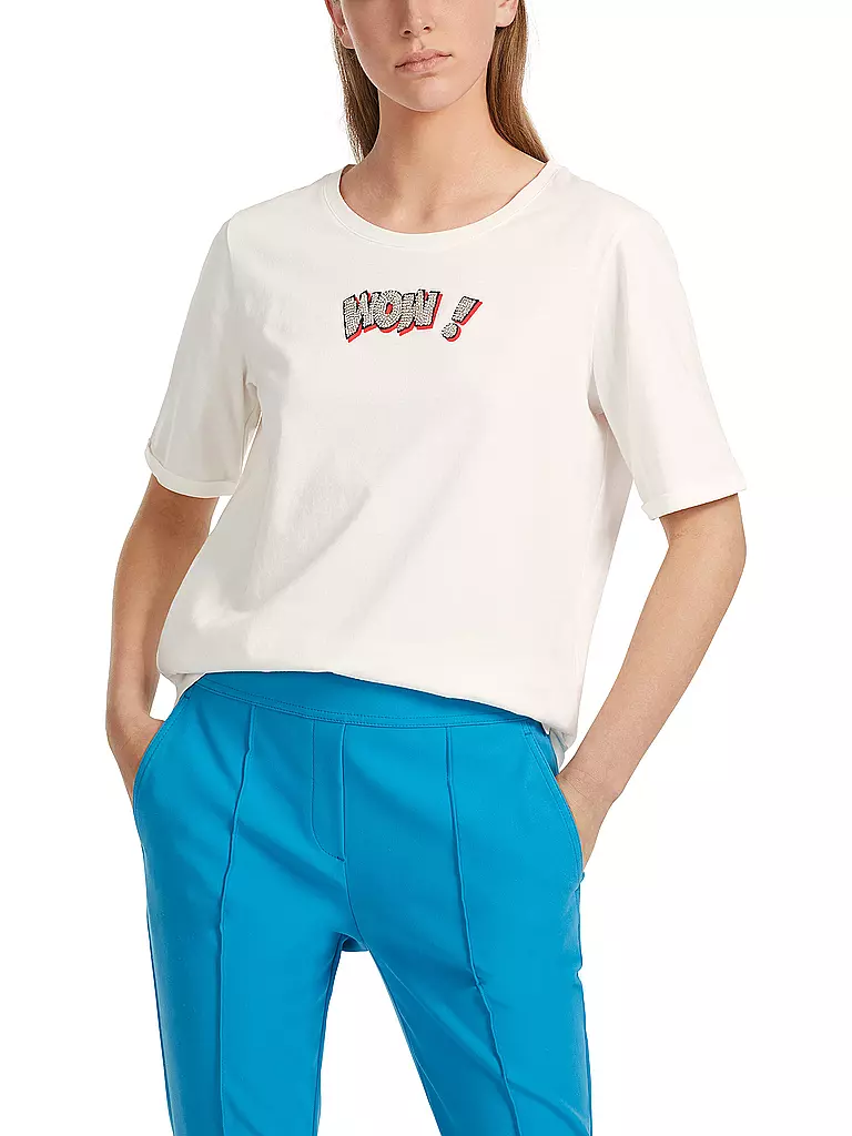 MARC CAIN | T-Shirt | creme