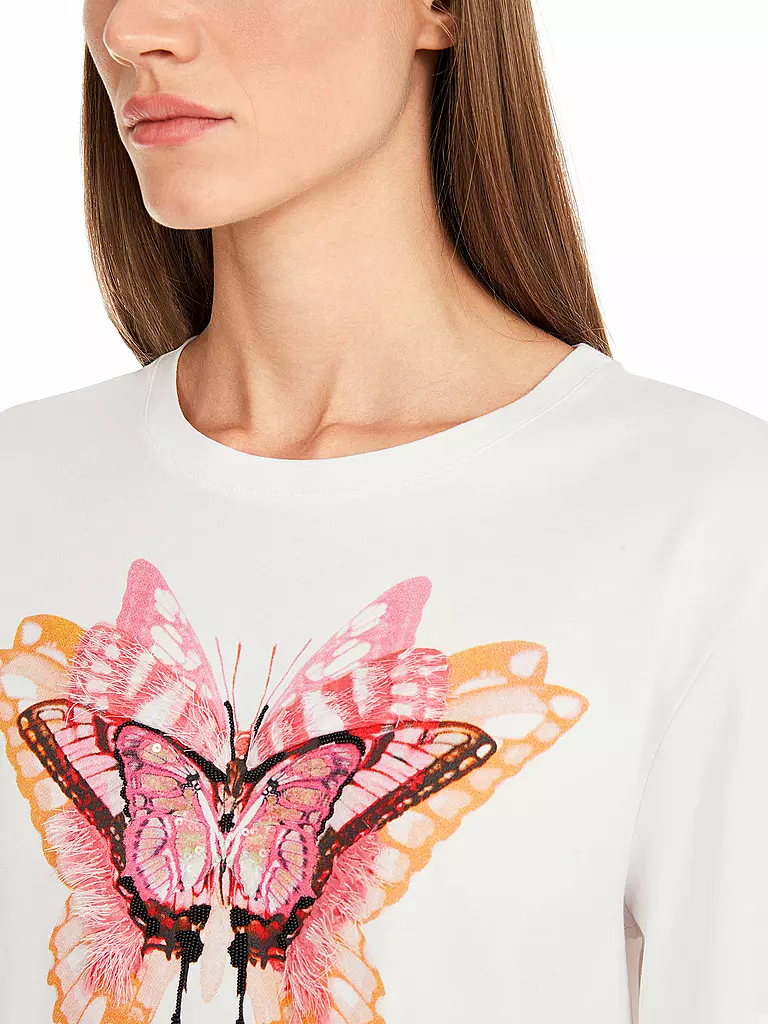 MARC CAIN | T-Shirt | weiss