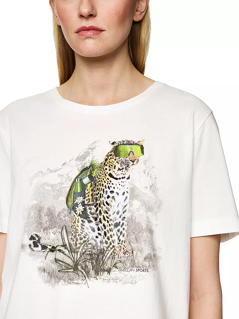 MARC CAIN | T-Shirt | weiss