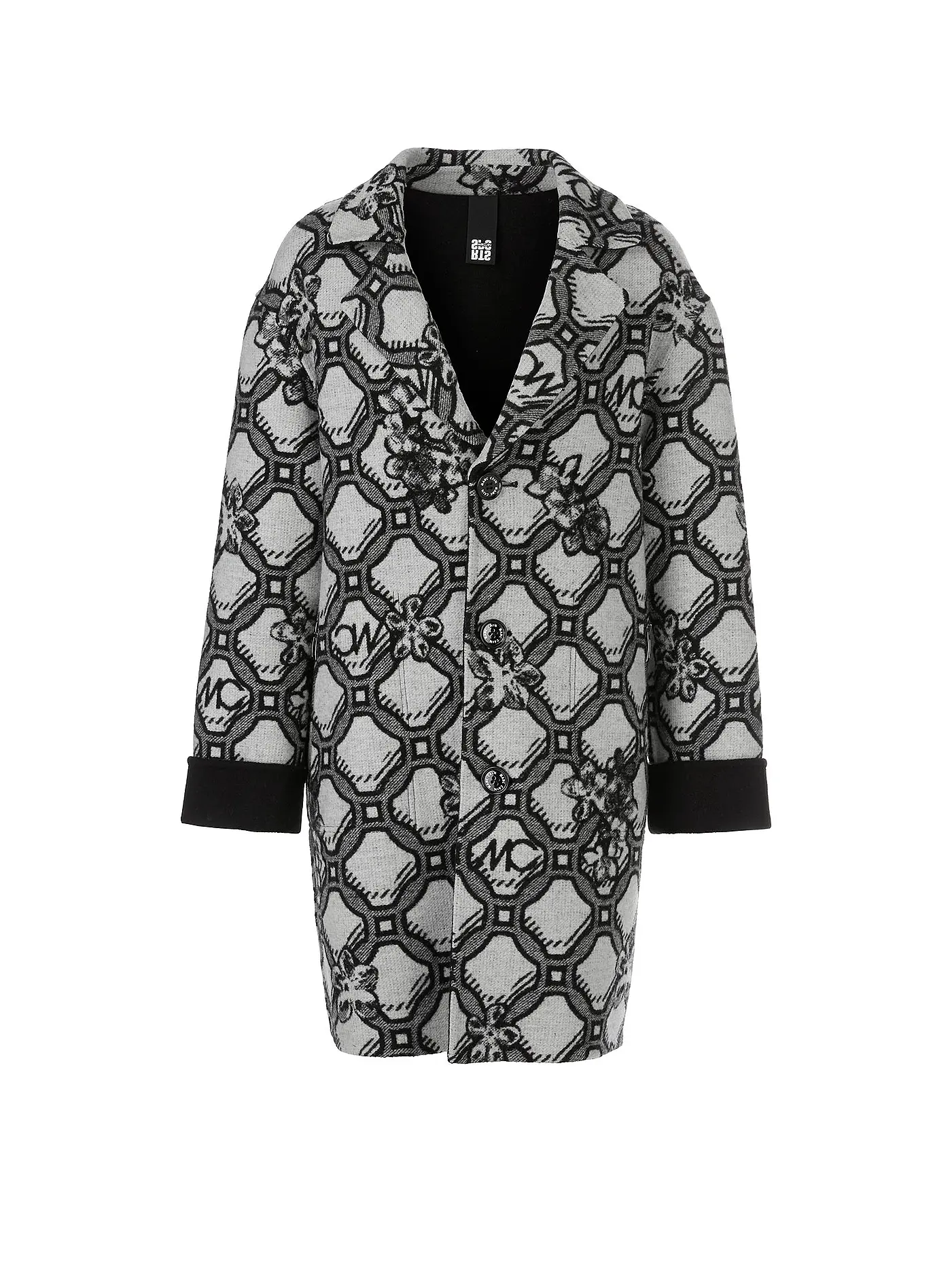 MARC CAIN | Wollmantel  | grau