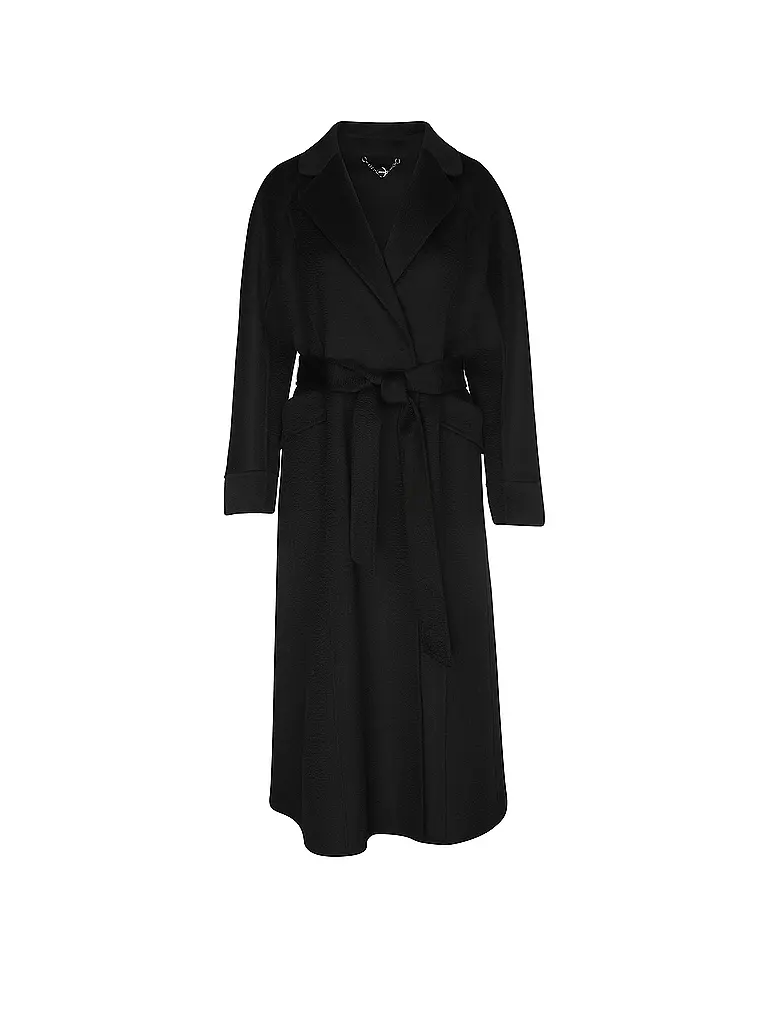 MARC CAIN | Wollmantel | schwarz