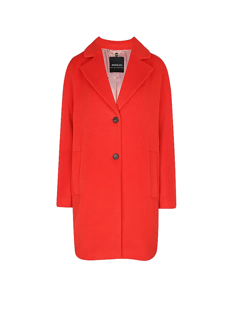 MARC CAIN | Wollmantel | rot