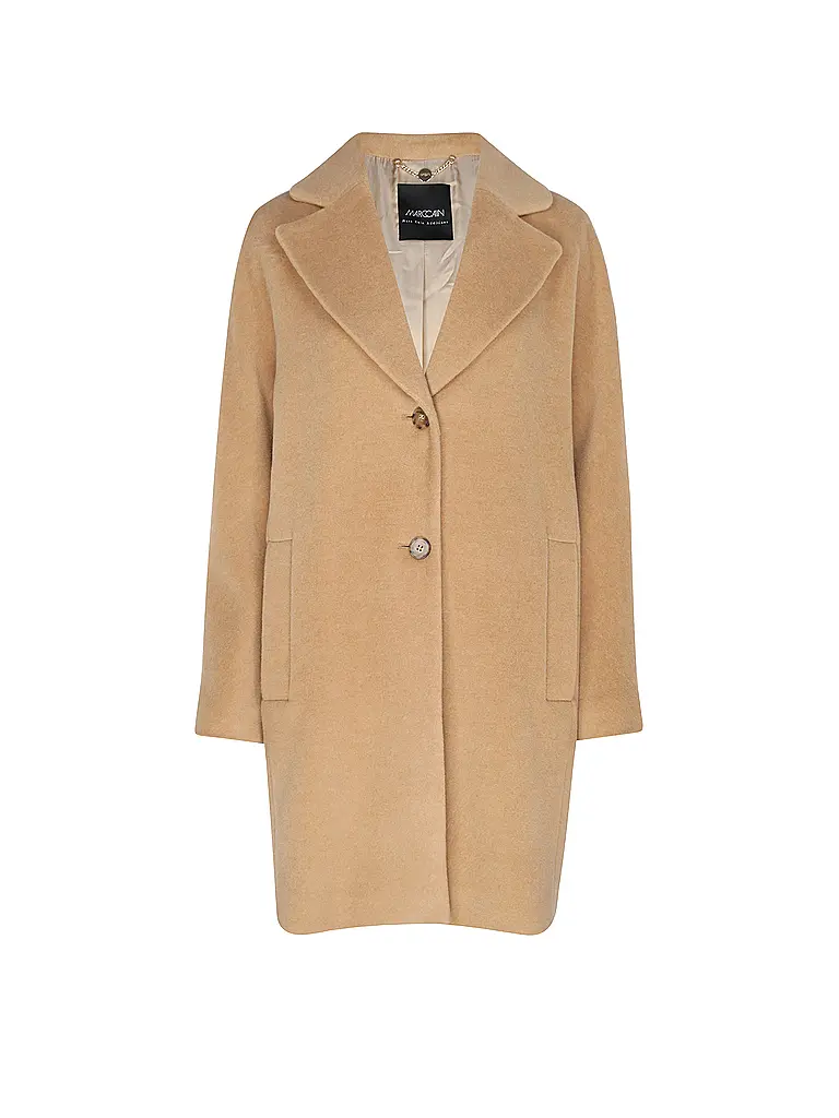 MARC CAIN | Wollmantel | beige