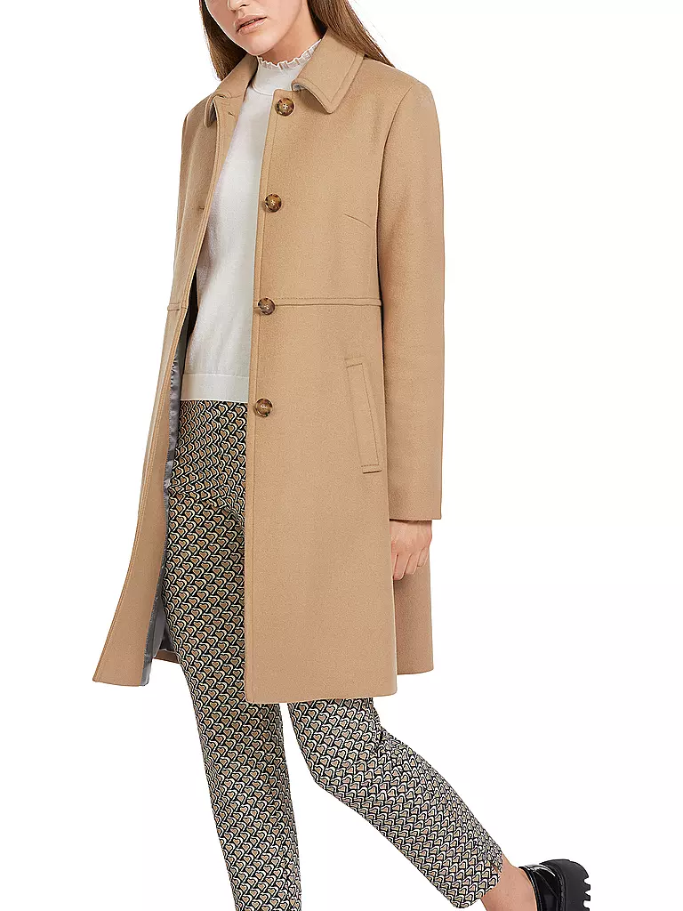 MARC CAIN | Wollmantel | grau