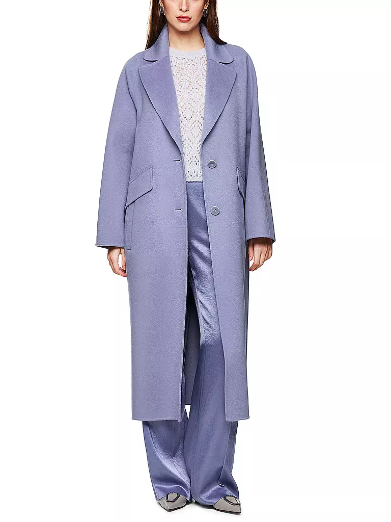 MARC CAIN | Wollmantel | blau