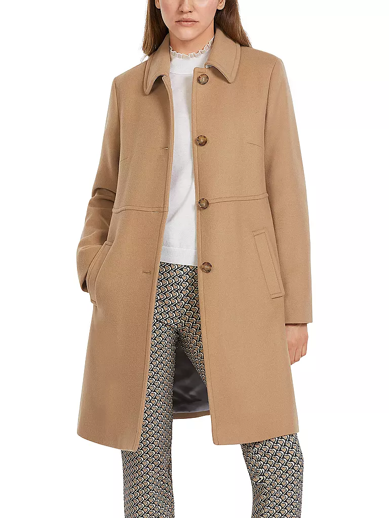 MARC CAIN | Wollmantel | grau