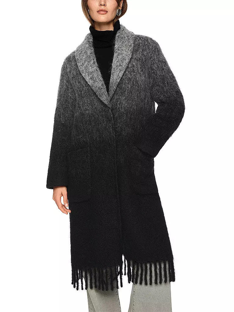 MARC CAIN | Wollmantel | grau