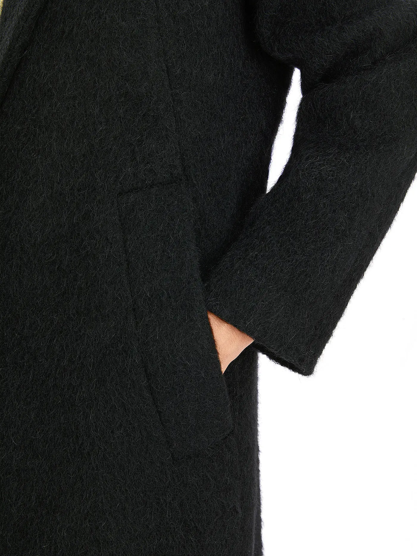 MARC CAIN | Wollmantel | schwarz