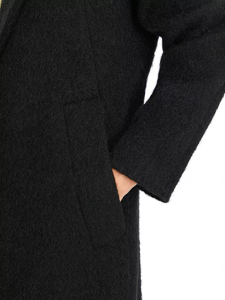 MARC CAIN | Wollmantel | schwarz
