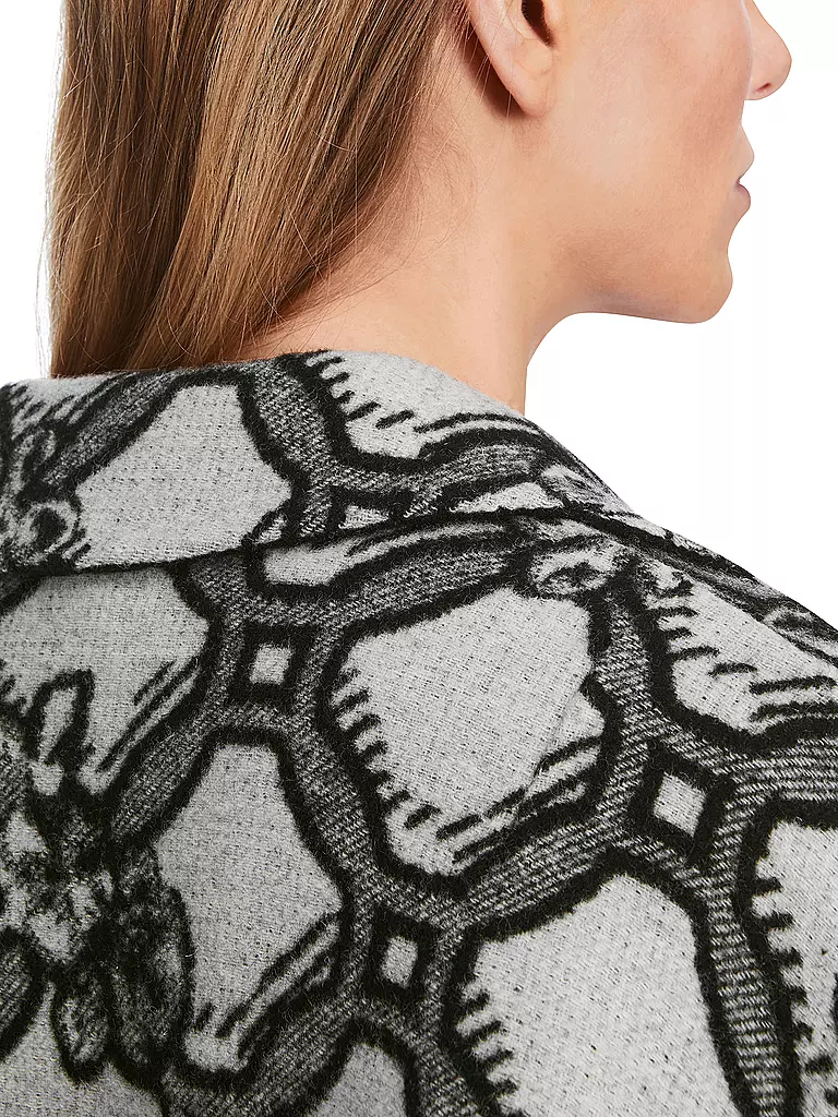 MARC CAIN | Wollmantel | grau