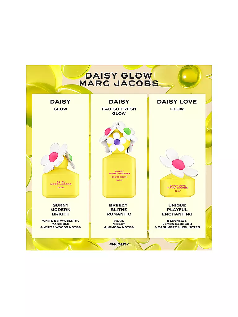 MARC JACOBS | Daisy Love Glow Limited Edition Eau de Toilette for Women 50ml | keine Farbe