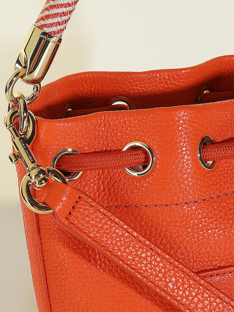 MARC JACOBS | Ledertasche - Bucket Bag THE BUCKET BAG | orange