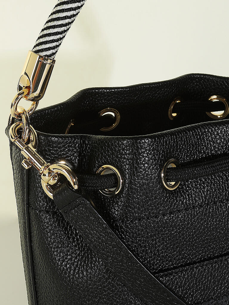 MARC JACOBS | Ledertasche - Bucket Bag THE BUCKET BAG | schwarz