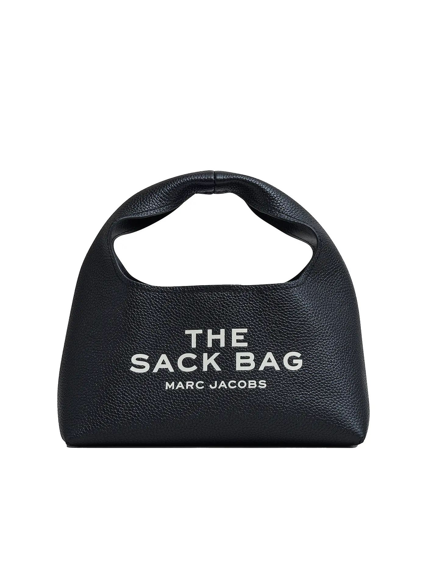 MARC JACOBS | Ledertasche - Henkeltasche THE MINI SACK  | schwarz