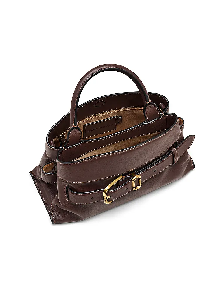MARC JACOBS | Ledertasche - Henkeltasche THE SMALL DAKOTA SATCHEL | Braun