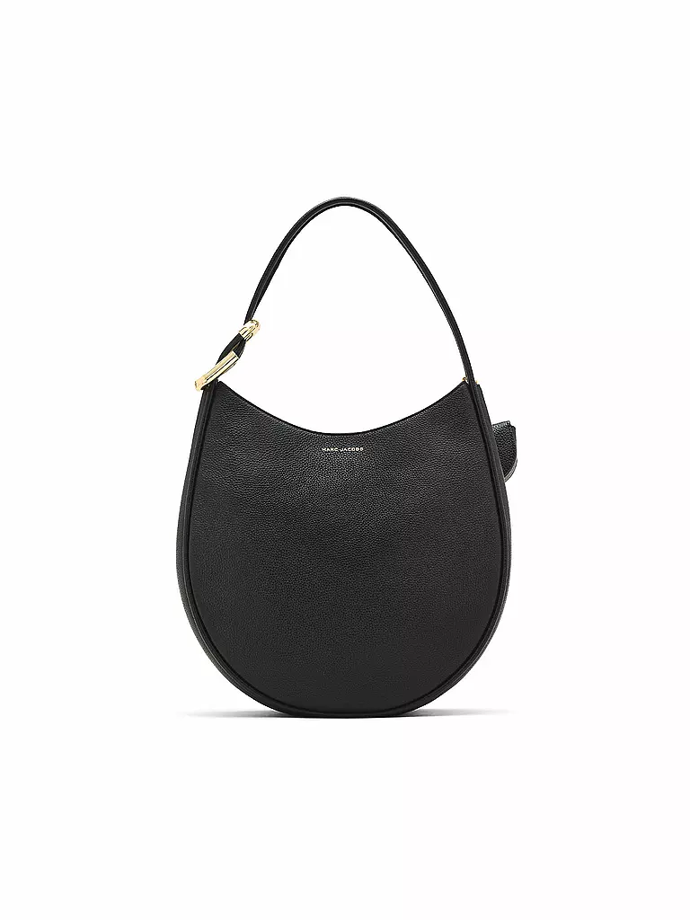 MARC JACOBS | Ledertasche - Hobo Bag THE LARGE CRESCENT | schwarz
