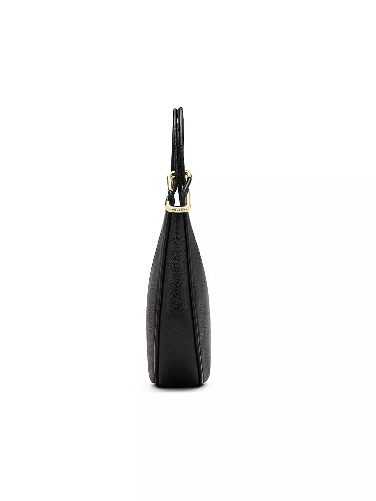 MARC JACOBS | Ledertasche - Hobo Bag THE LARGE CRESCENT | schwarz