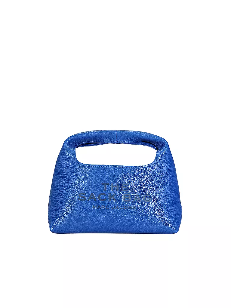 MARC JACOBS | Ledertasche - Hobo Bag THE MINI SACK | blau