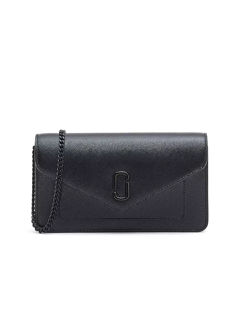 MARC JACOBS | Ledertasche - Mini Bag THE CHAIN WALLET | schwarz