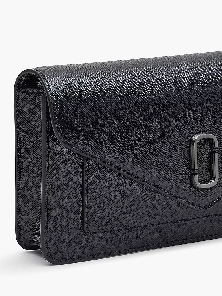 MARC JACOBS | Ledertasche - Mini Bag THE CHAIN WALLET | schwarz