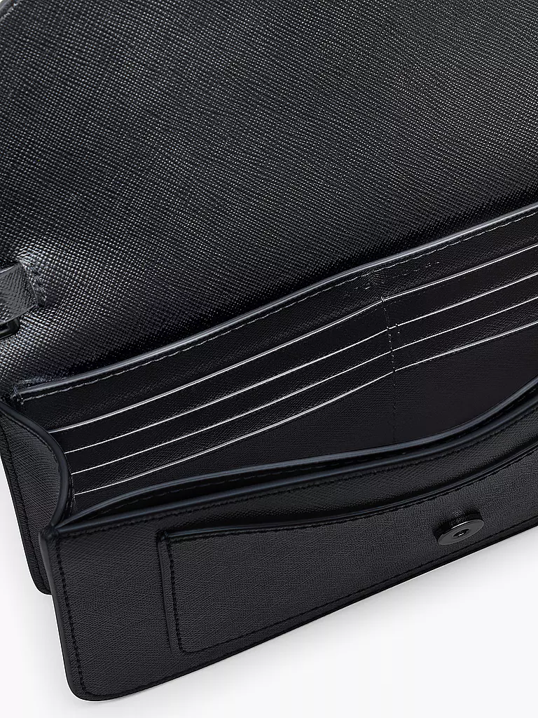 MARC JACOBS | Ledertasche - Mini Bag THE CHAIN WALLET | schwarz