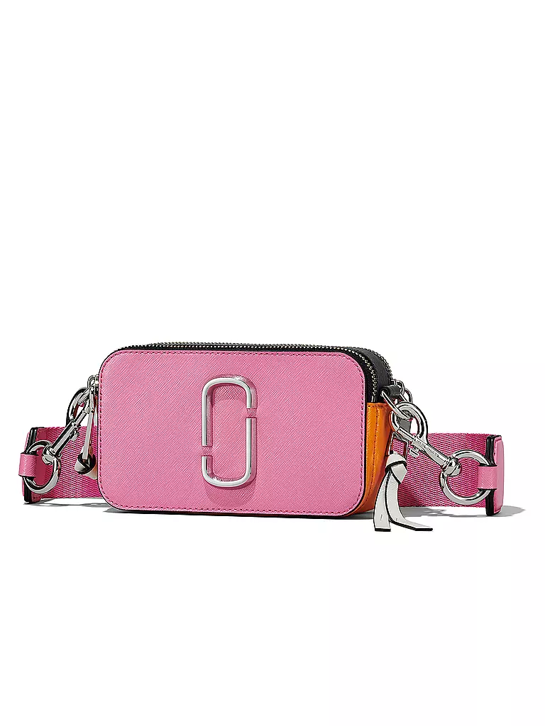 MARC JACOBS | Ledertasche - Mini Bag THE COLORBLOCK SNAPSHOT | pink