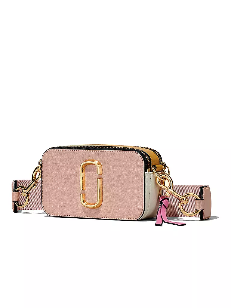 MARC JACOBS | Ledertasche - Mini Bag THE COLORBLOCK SNAPSHOT | rosa