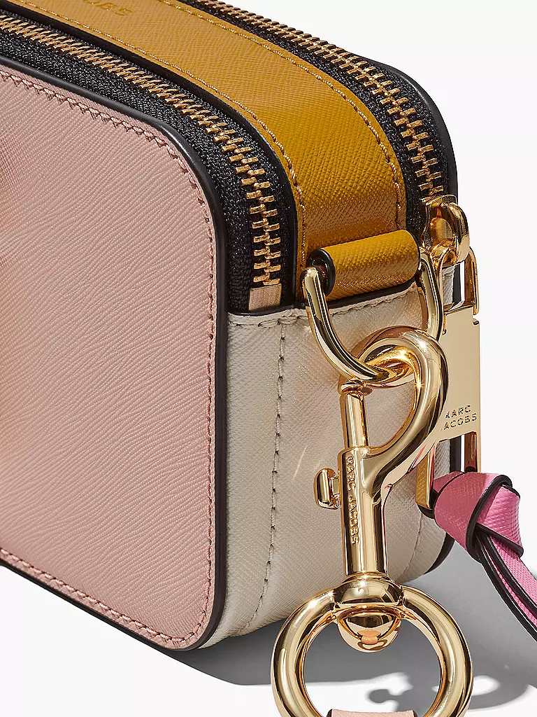 MARC JACOBS | Ledertasche - Mini Bag THE COLORBLOCK SNAPSHOT | rosa