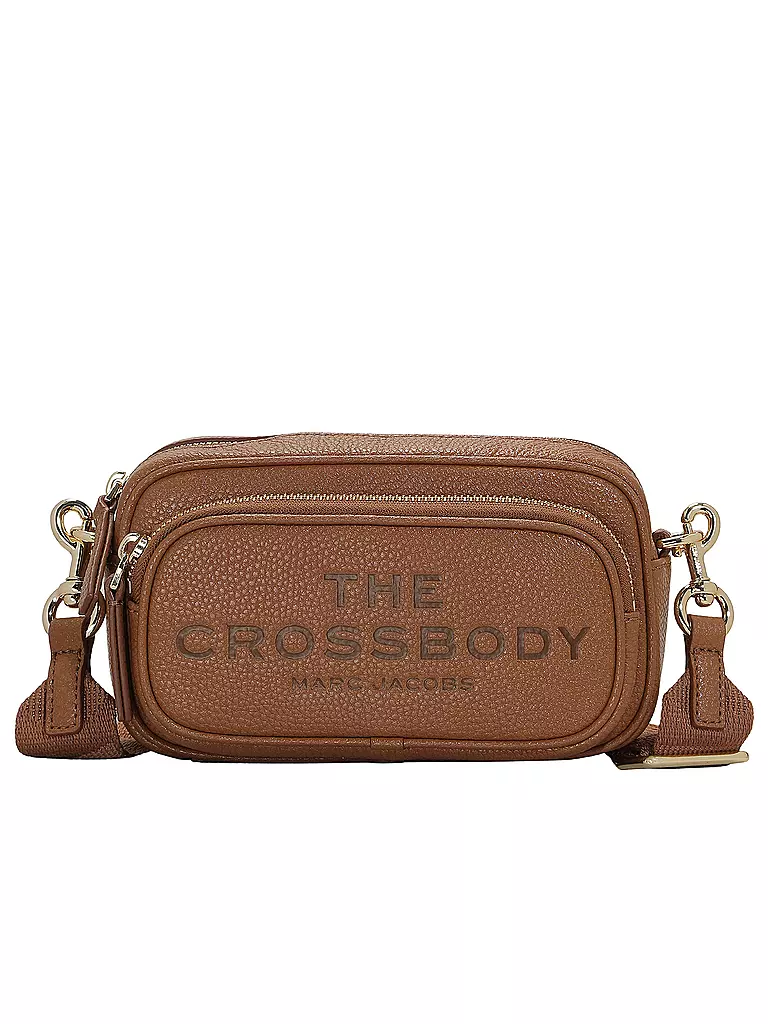 MARC JACOBS | Ledertasche - Mini Bag THE CROSSBODY | camel