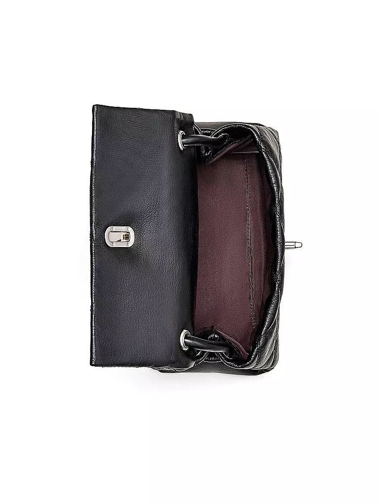 MARC JACOBS | Ledertasche - Mini Bag THE MINI DUAL | schwarz