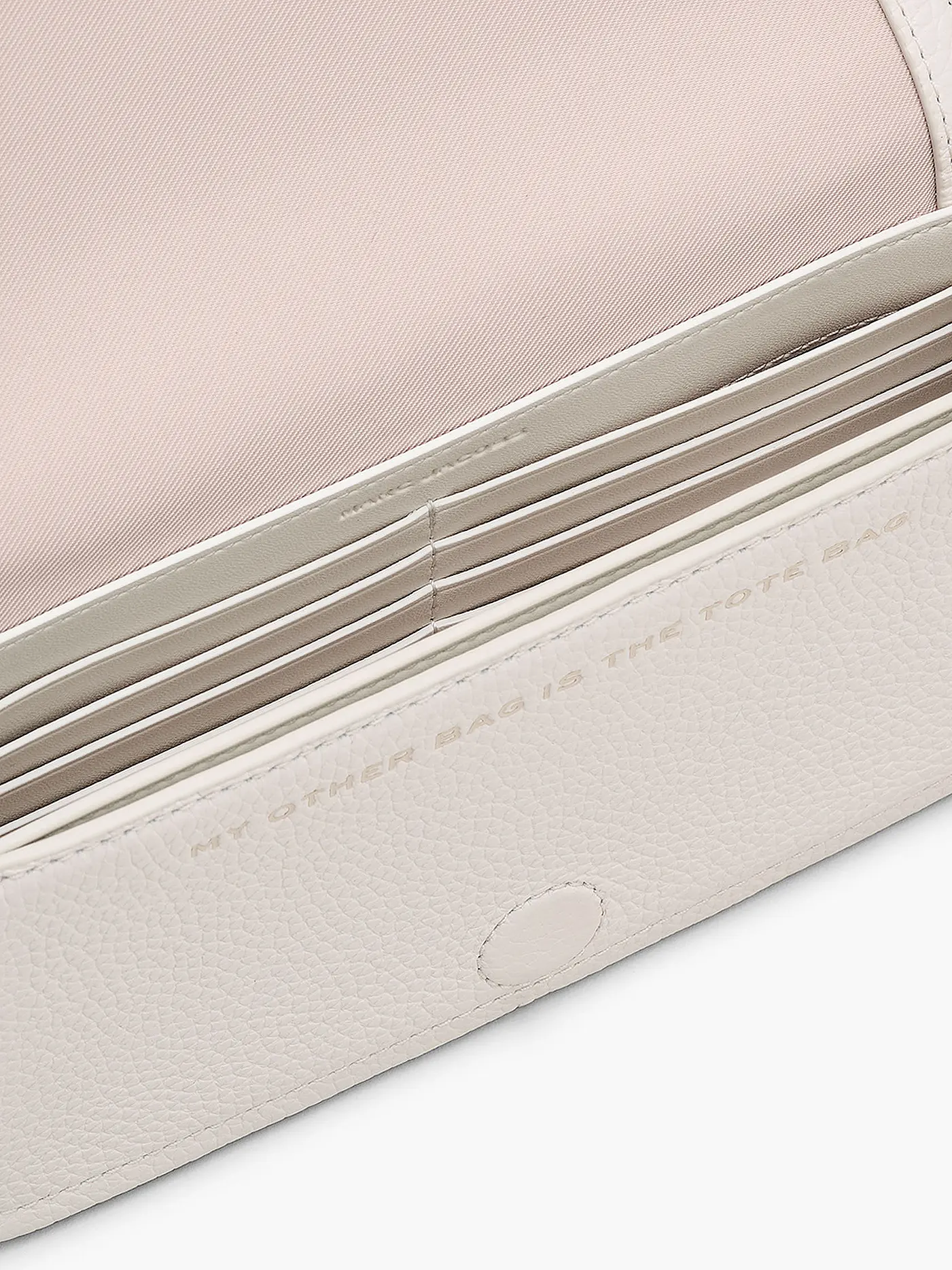 MARC JACOBS | Ledertasche - Mini Bag THE MINI MINI BAG | weiss