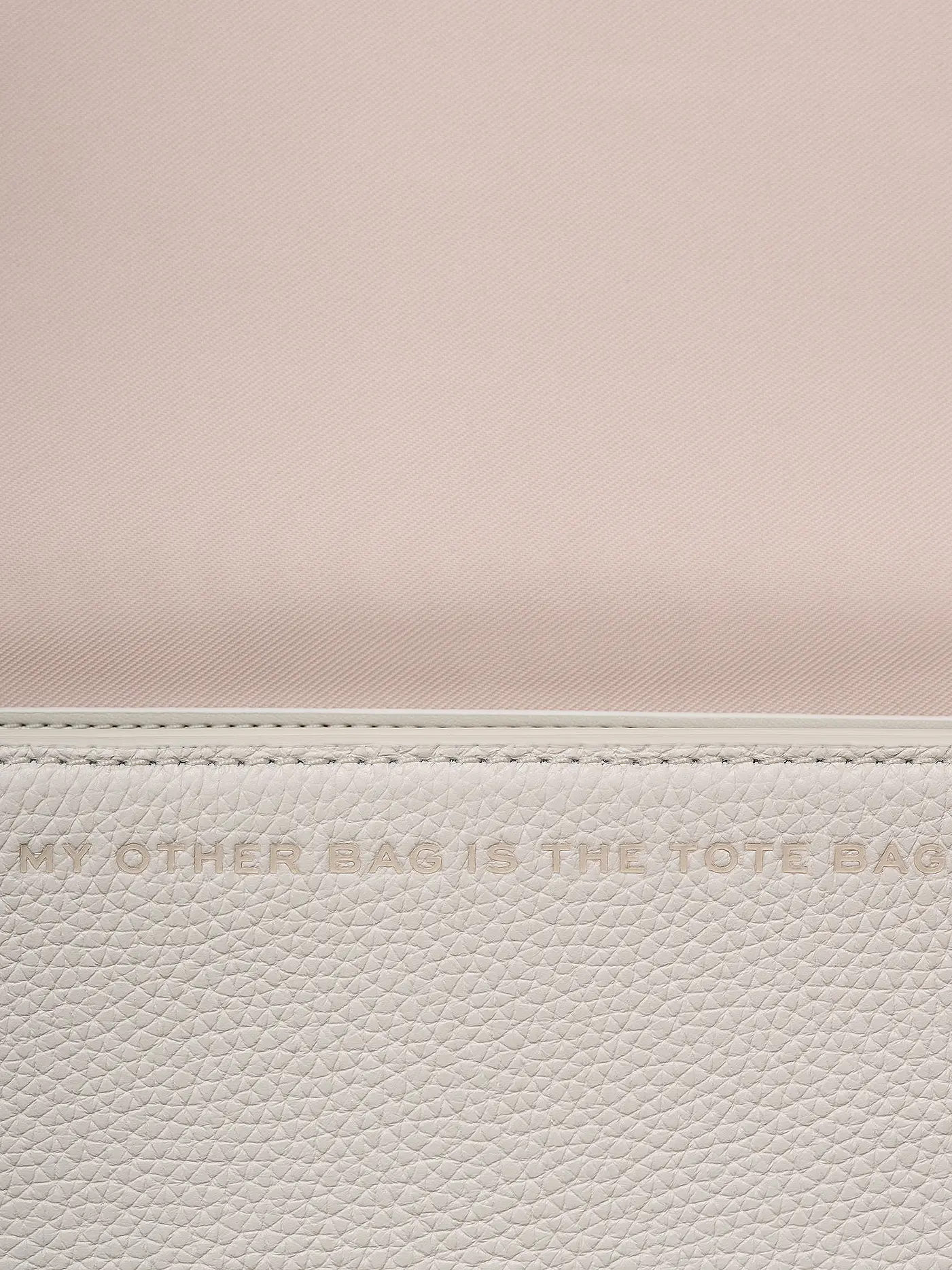 MARC JACOBS | Ledertasche - Mini Bag THE MINI MINI BAG | weiss