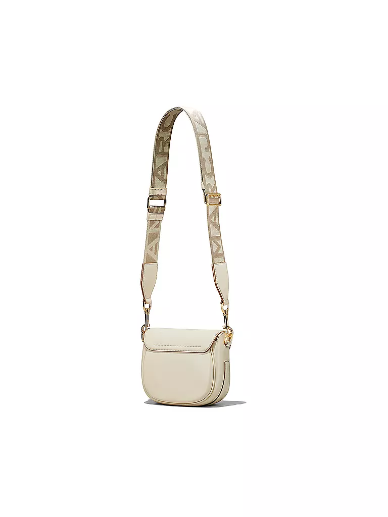 MARC JACOBS | Ledertasche - Mini Bag THE SMALL SADDLE BAG | schwarz