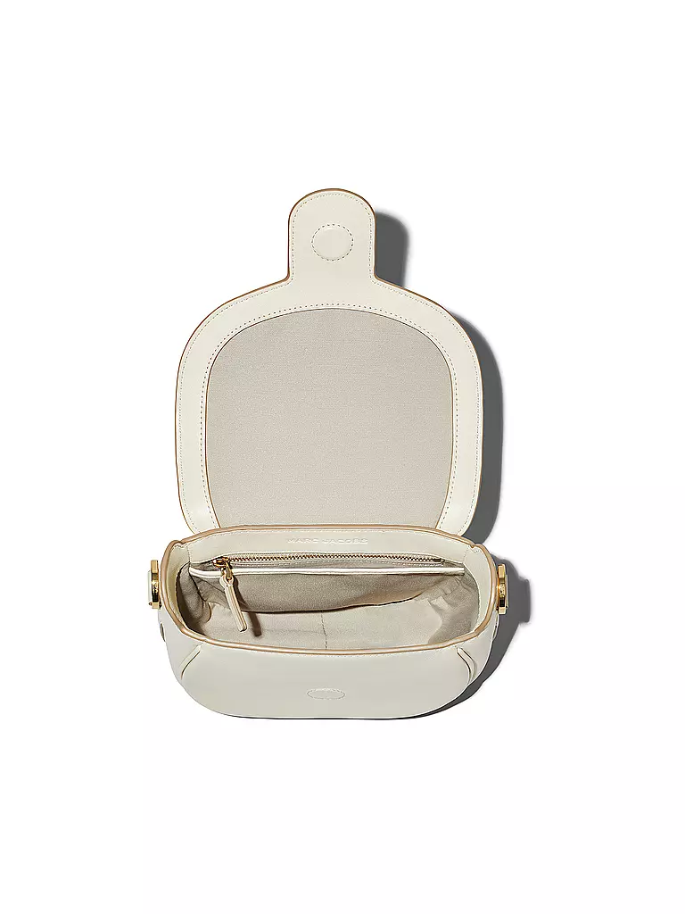 MARC JACOBS | Ledertasche - Mini Bag THE SMALL SADDLE BAG | schwarz