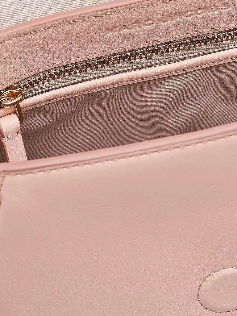 MARC JACOBS | Ledertasche - Mini Bag THE SMALL SADDLE BAG | rosa