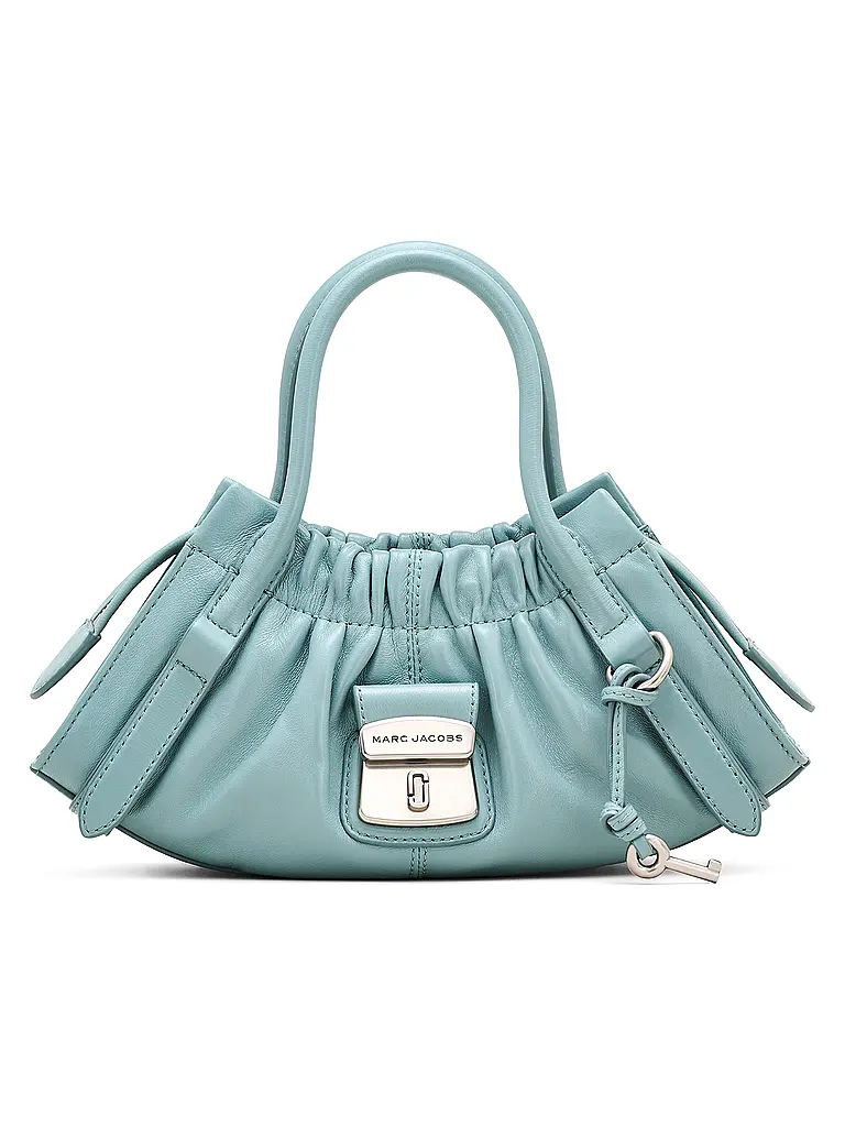MARC JACOBS | Ledertasche - Mini Bag THE SMALL SATCHEL | Hellblau