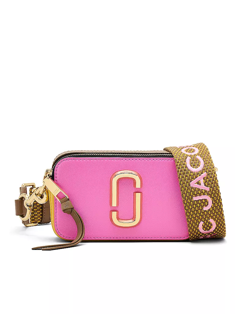 MARC JACOBS | Ledertasche - Mini Bag THE SNAPSHOT  | rosa