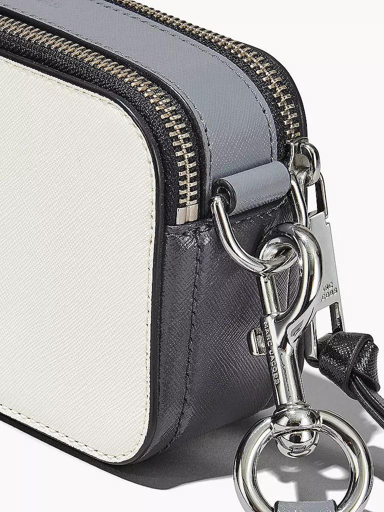 MARC JACOBS | Ledertasche - Mini Bag THE SNAPSHOT  | weiss