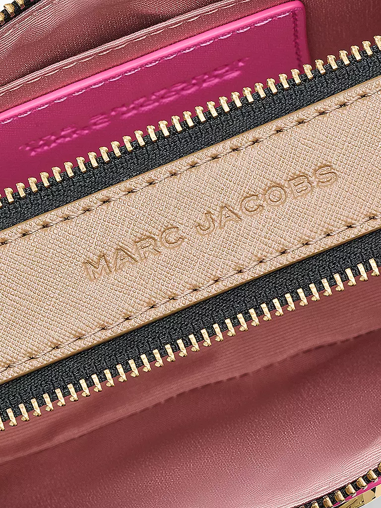 MARC JACOBS | Ledertasche - Mini Bag THE SNAPSHOT  | rosa