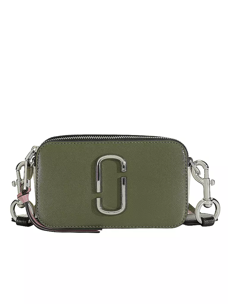 MARC JACOBS | Ledertasche - Mini Bag THE SNAPSHOT | olive