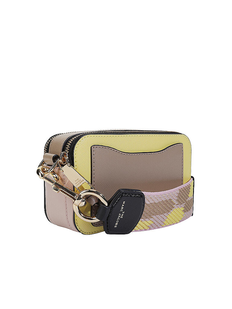 MARC JACOBS | Ledertasche - Mini Bag THE SNAPSHOT | gelb